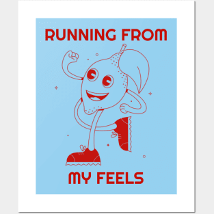 Running From My Feels Posters and Art